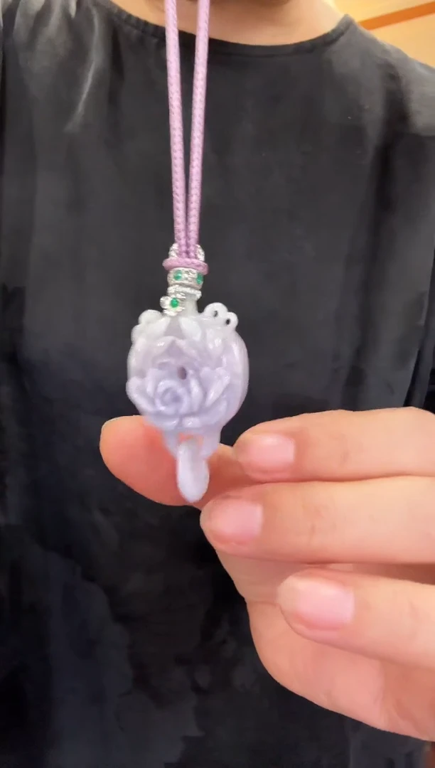 颈饰未镶嵌翡翠国风