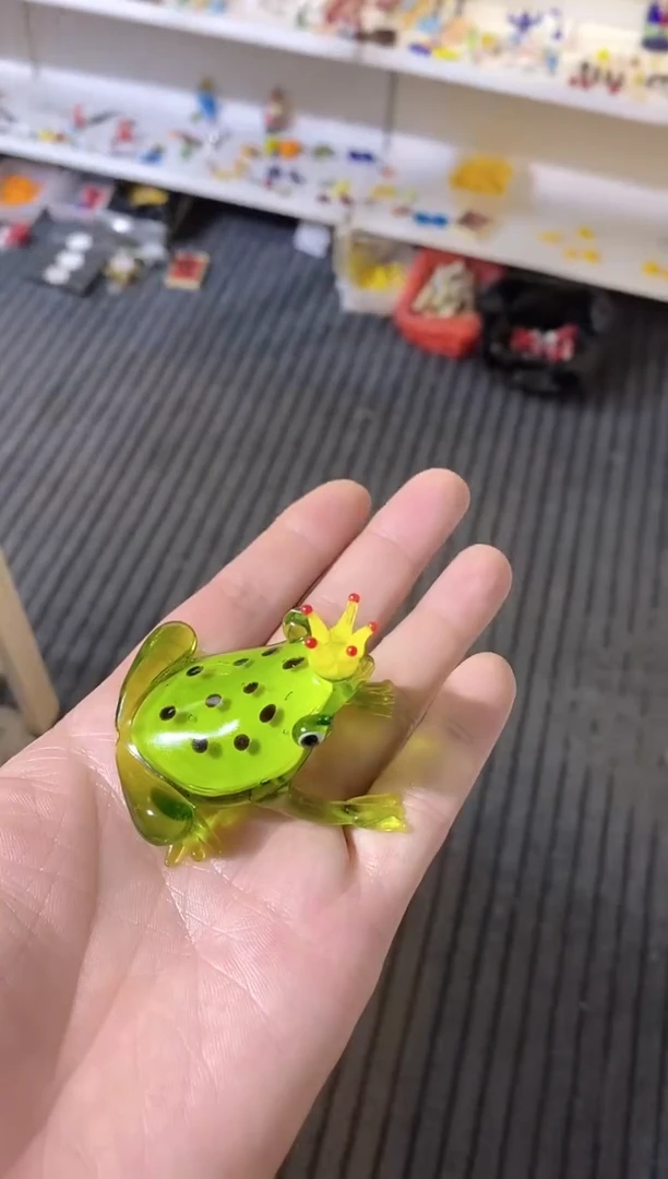 手工艺品琉璃青蛙王子