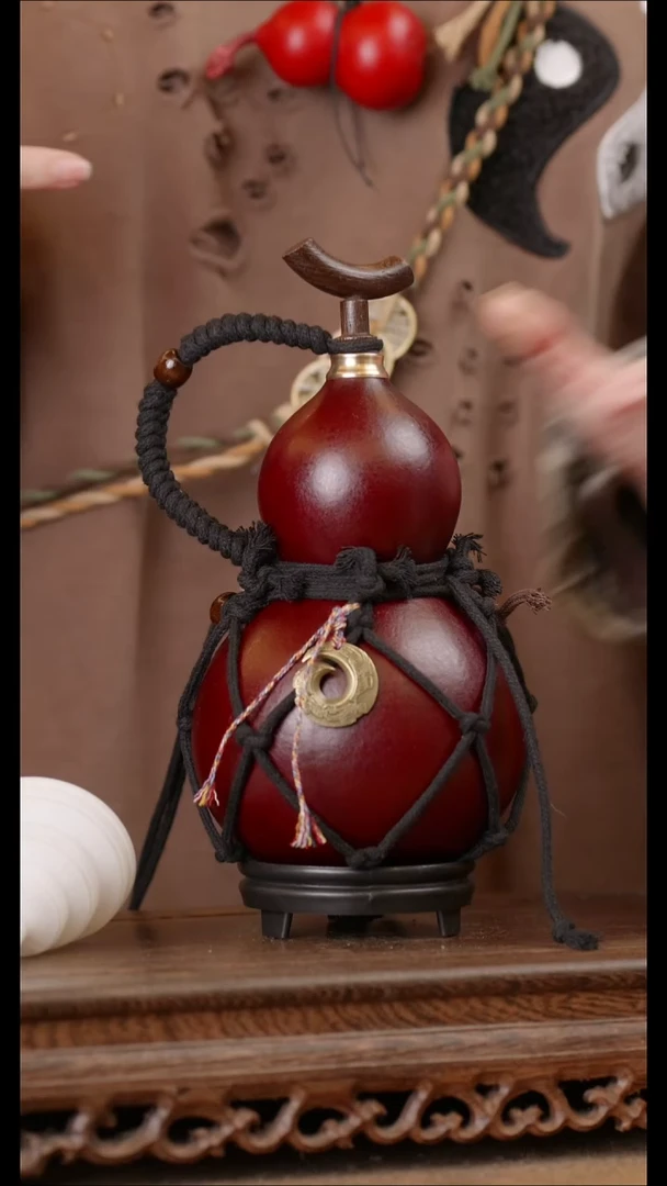 73号精品天然大漆酒葫芦一物一拍~