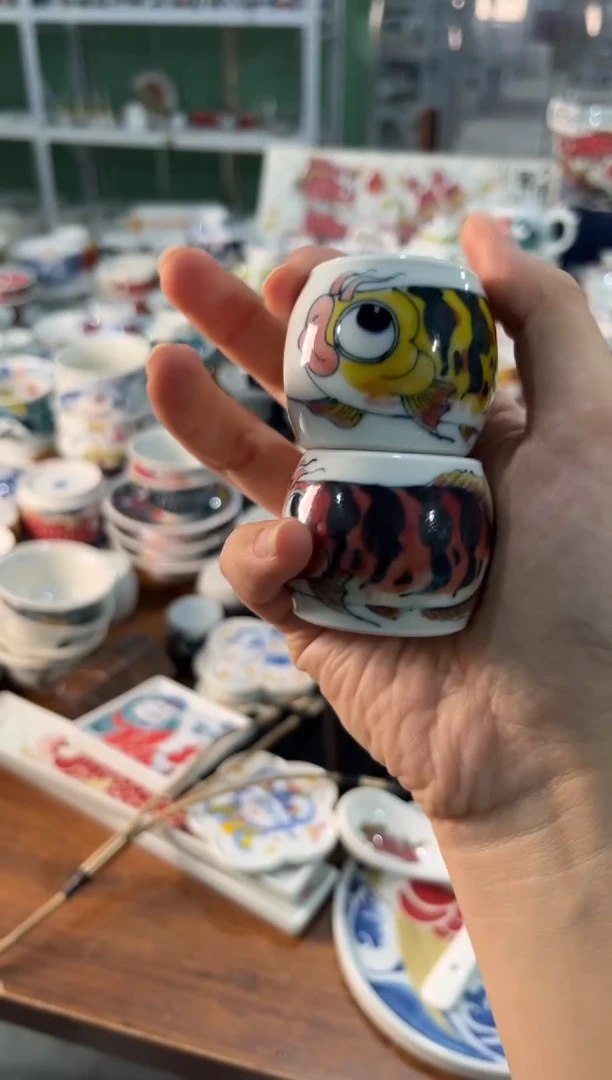 陈**姐昨明景德镇陶瓷：两个一组