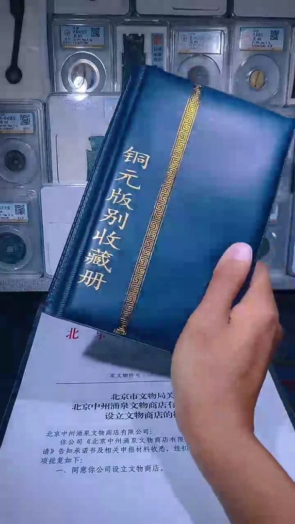 铜琪珍 铜元版别收藏册36枚 一套