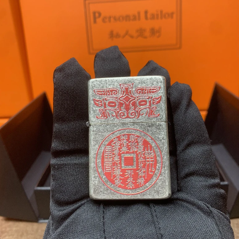 ZORRO 山鬼花钱【Z2-5016】二代限定古银煤油打火机男士节日礼物