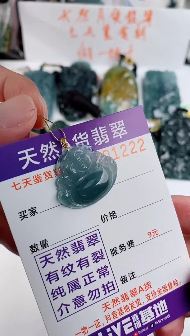 颈饰未镶嵌翡翠