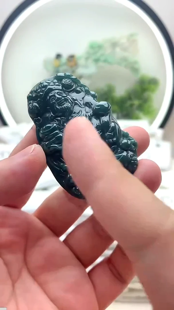 颈饰未镶嵌翡翠天然翡翠a货