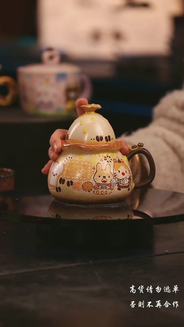 陶瓷景德镇可爱设计师款陶瓷