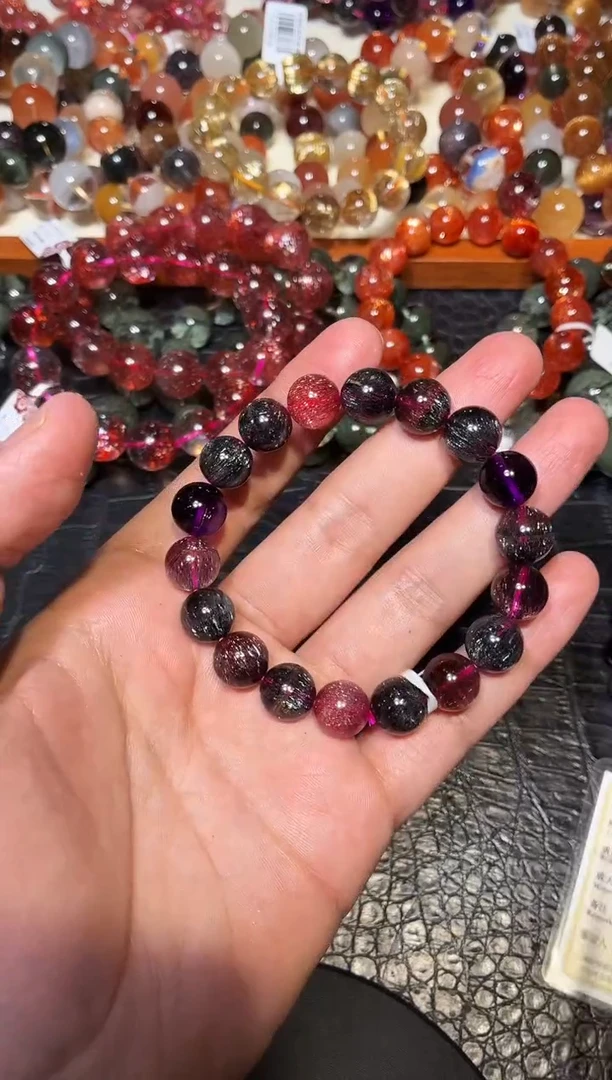 未镶嵌手链水晶好***好超七单圈A11（多样性发其一）