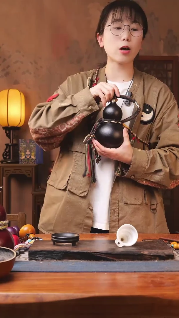 【闪购商品】189号精品大漆葫芦防腐防渗装水茶酒