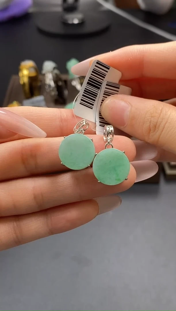 颈饰银S925镶嵌翡翠17278多样性发一