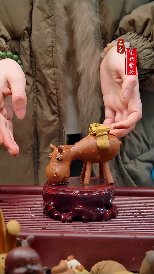 紫砂茶宠宜兴紫砂茶宠摆件