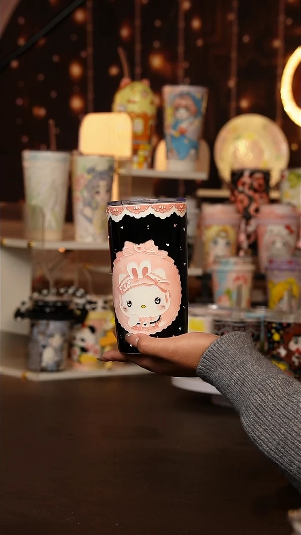 (玉泥）景德镇手工手绘文创陶瓷杯