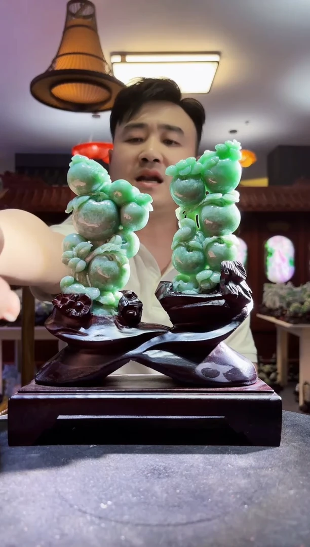 定制翡翠未镶嵌08/0727Y/硕果累累