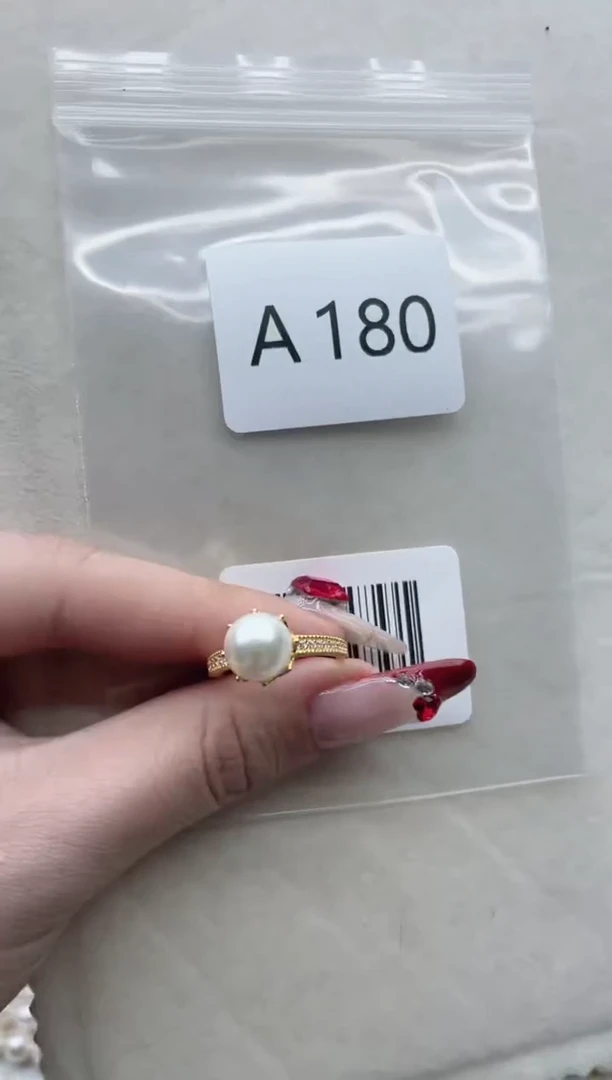 【闪购商品】海水珍珠戒指银S925镶嵌A180