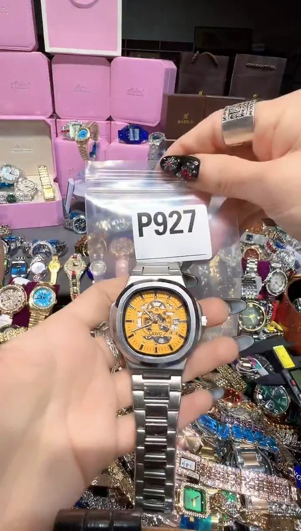 石英机芯不锈钢不锈钢直播定闪专用