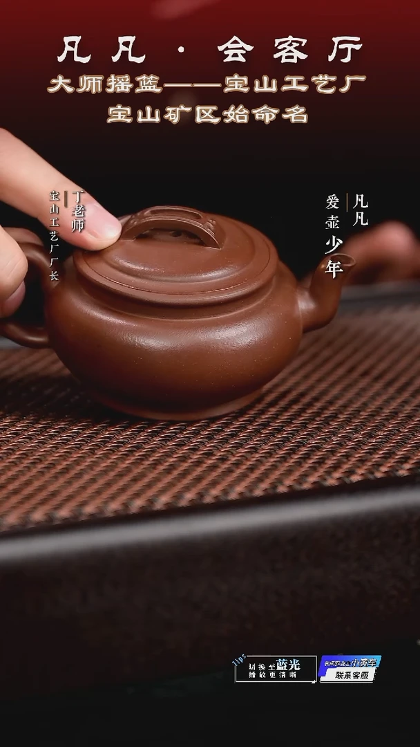 茶壶紫砂DL05 蒋先红 云桥紫泥120cc