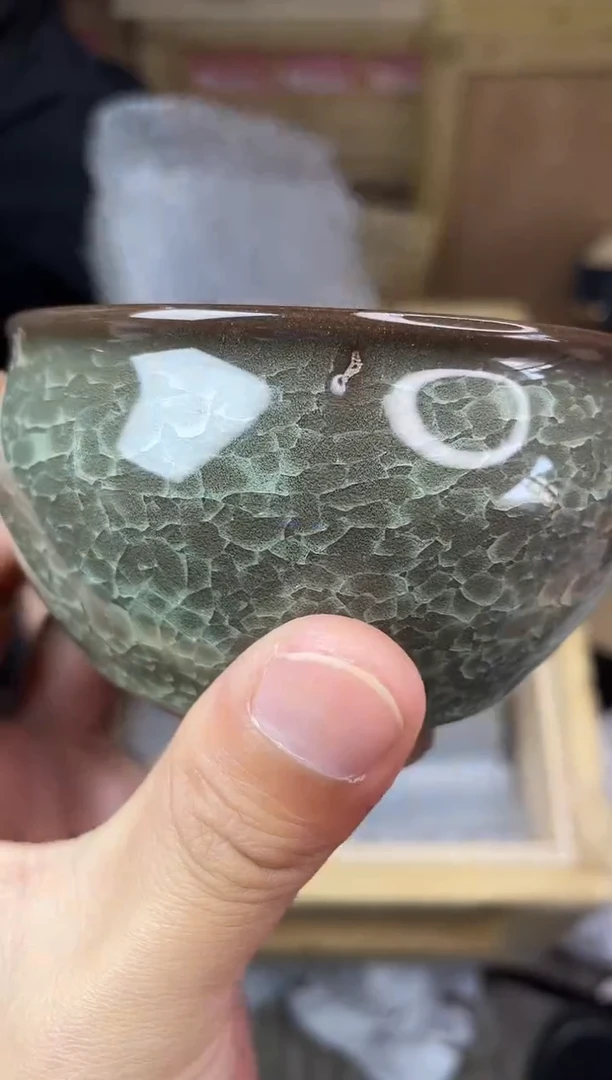 精品微瑕陶瓷茶具