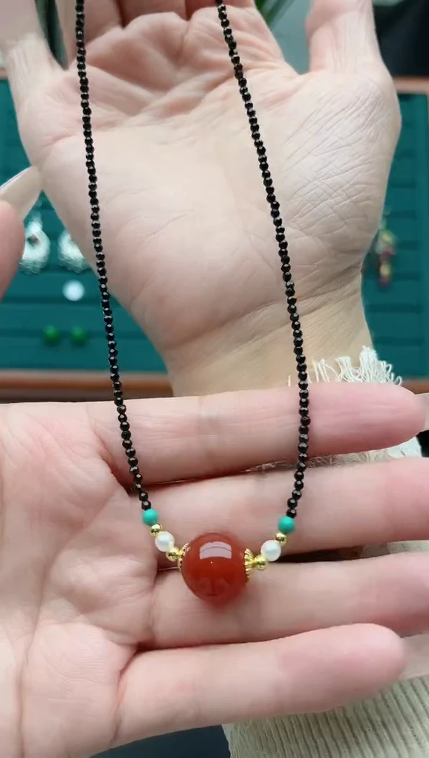 【闪购商品】南红玛瑙颈饰未镶嵌000项链