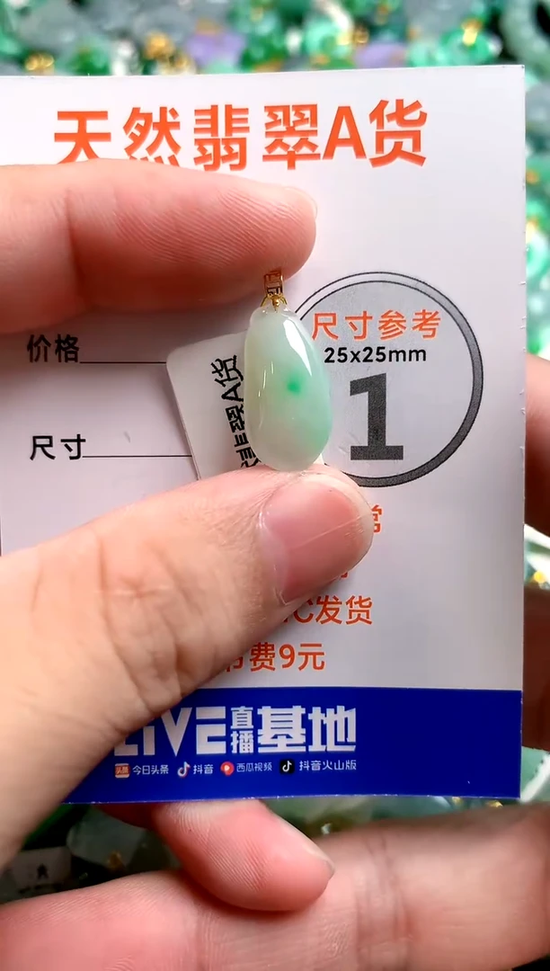 颈饰18K金镶嵌翡翠0399245519