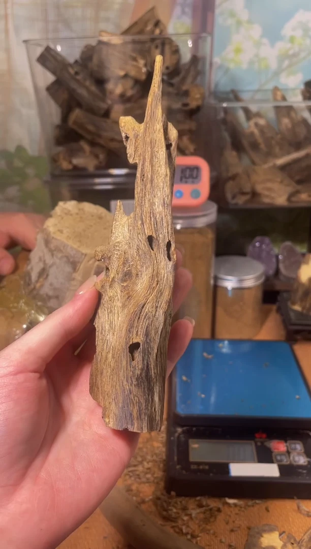 沉香沉香碎屑一**舟海南白棋33克67