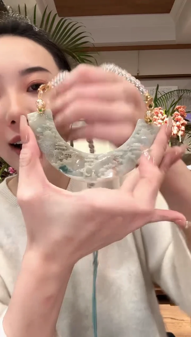 【闪购商品】翡翠颈饰未镶嵌国风