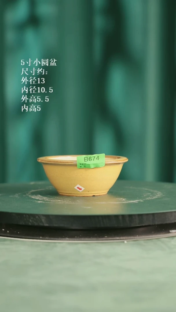5寸小圆盆   674