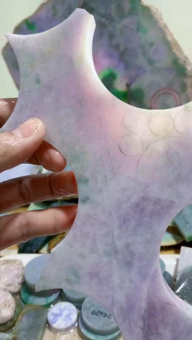 裸石翡翠0蒙0翡翠珠宝554