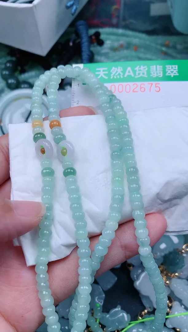 翡翠未镶嵌颈饰.0002675