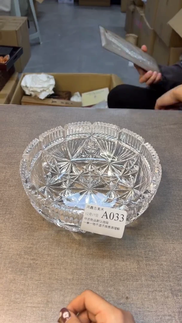 手工艺品玻璃033一只皿