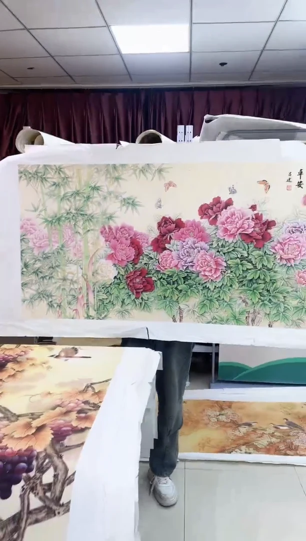 国画九霄甄选国画作品zhb
