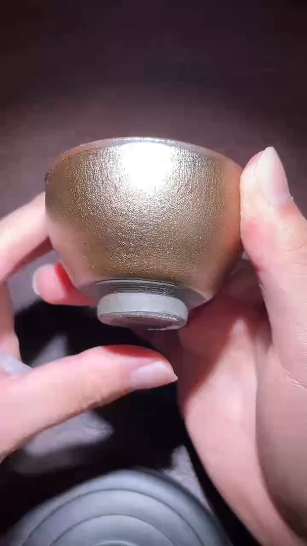 茶盏建盏极光一口杯004