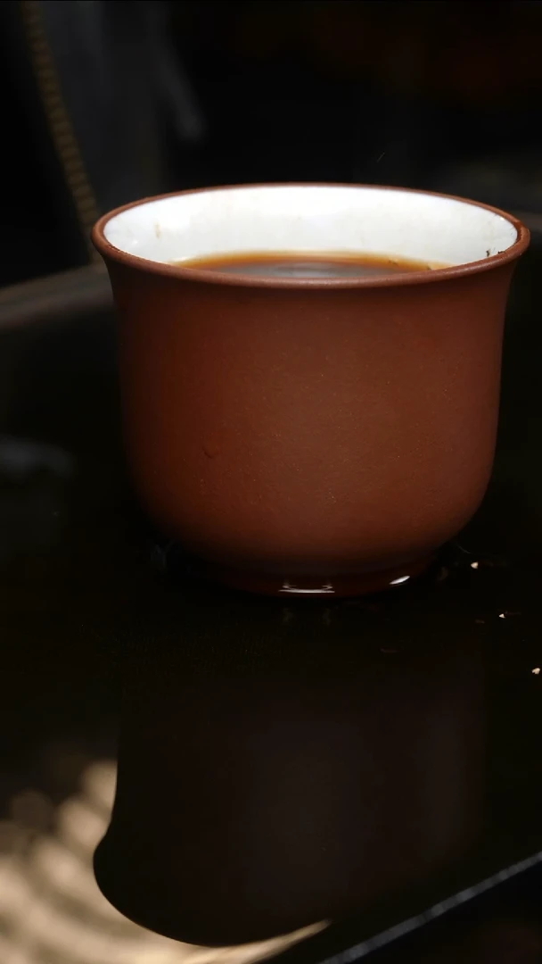 茶壶紫砂4 紫泥白釉杯 80cc