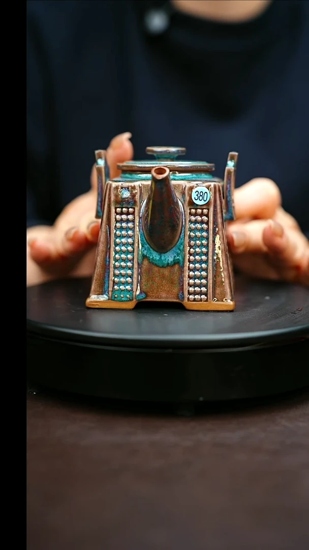 380#原矿钧瓷炉钧釉许君以昌壶