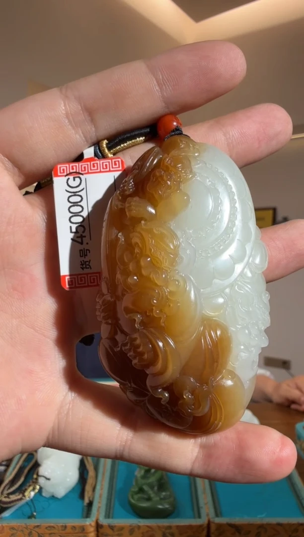 和田玉未镶嵌颈饰G