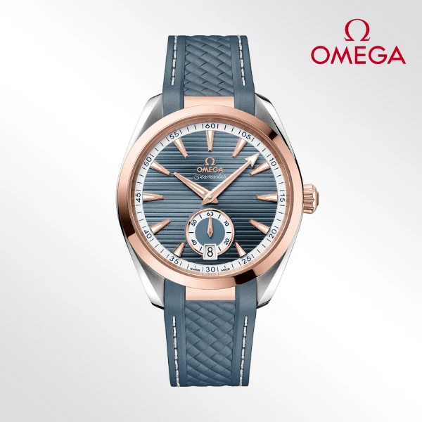 全新未使用 Omega/欧米茄 海马150玫瑰金/表径41mm/公价84100元表