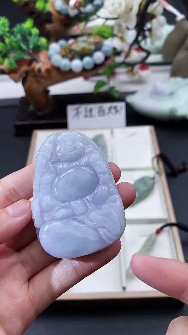 颈饰未镶嵌翡翠天然缅甸A货翡翠