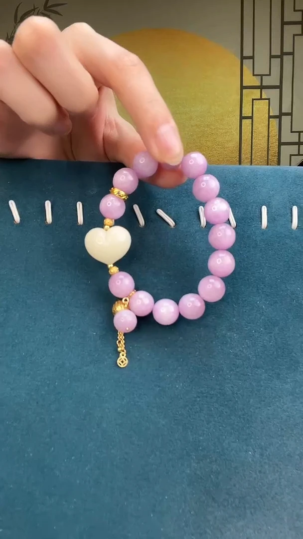 未镶嵌锂辉石手串A2624