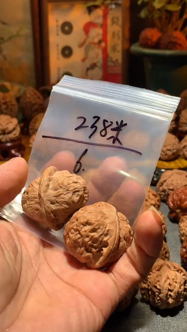 把件桃核6丰泰文玩  南瓜墩  39  尺寸左右打底不退不换