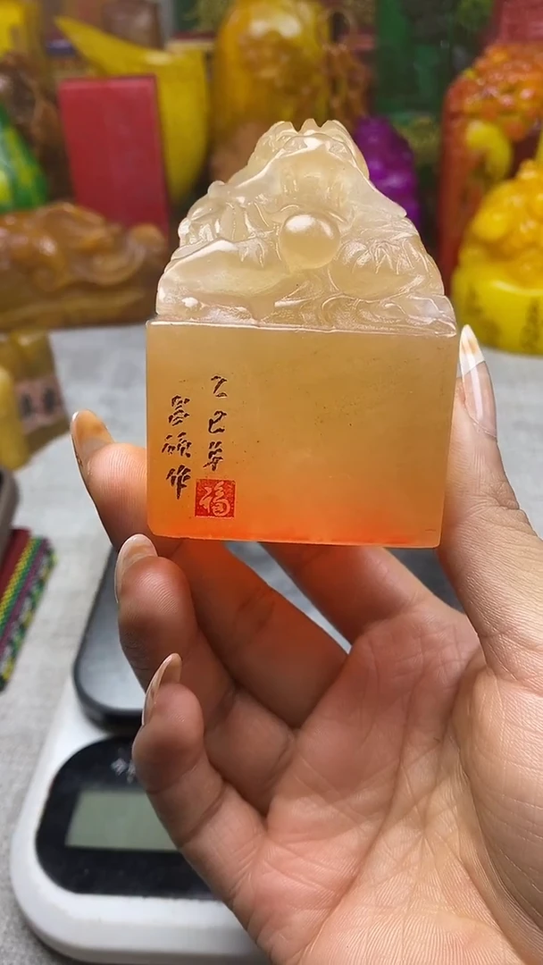 寿山石印石纯天然纂刻石料