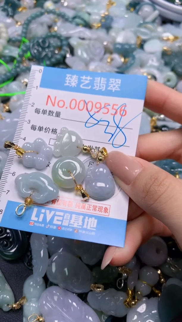 颈饰未镶嵌翡翠9556