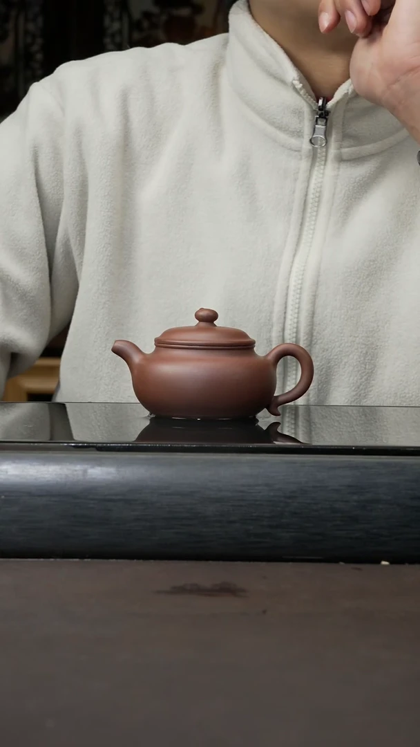【闪购商品】紫砂茶壶紫泥 仿古 140cc 07