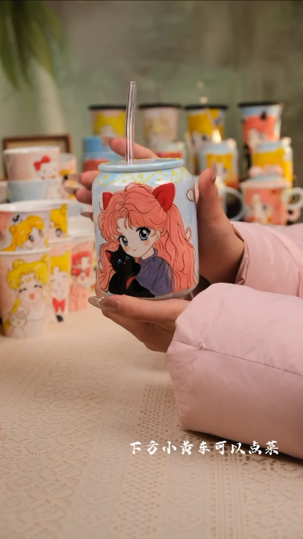 【闪购商品】易盛手工创意设计款陶瓷茶杯