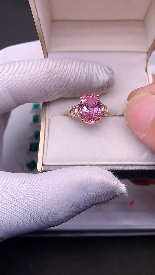 【闪购商品】碧玺戒指银S925镶嵌........