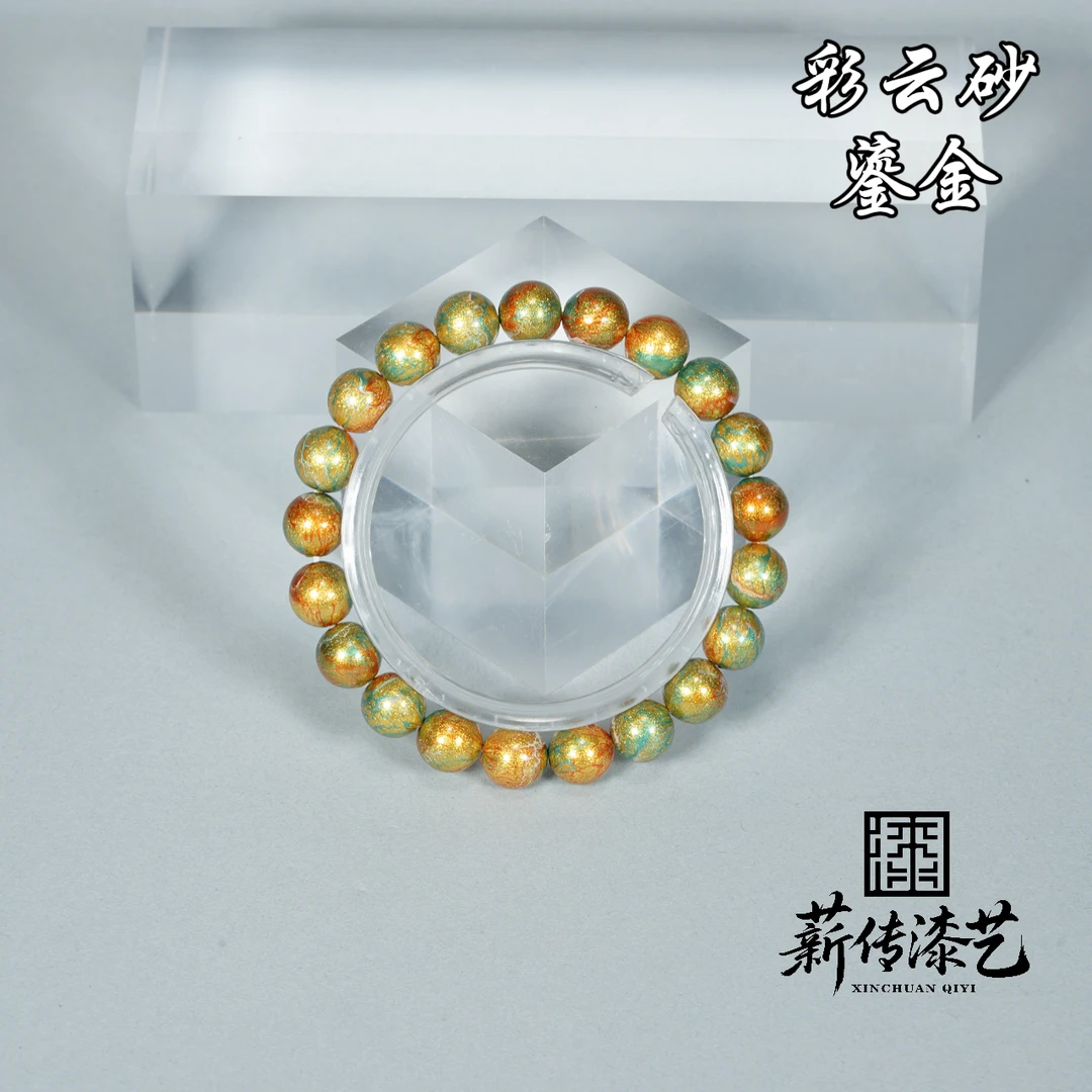 【薪传漆艺】非遗大漆 鎏金 1012/028