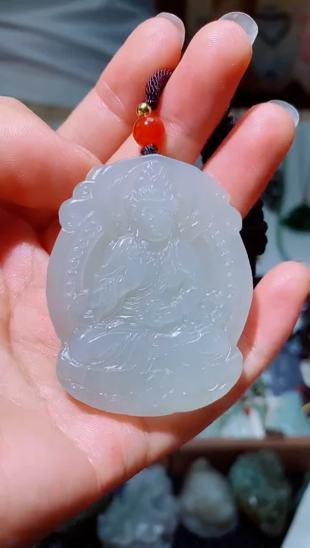 颈饰未镶嵌和田玉1
