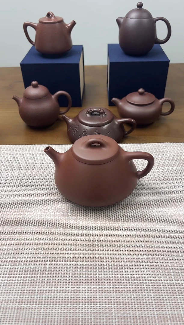 【闪购商品】紫砂茶壶原矿紫砂紫泥子冶石瓢容量220cc