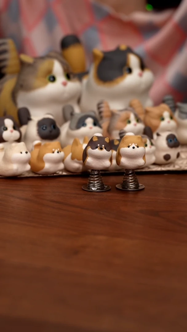 紫砂茶宠业余的两只