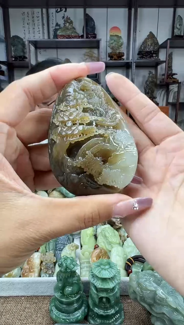 未镶嵌和田玉把件1