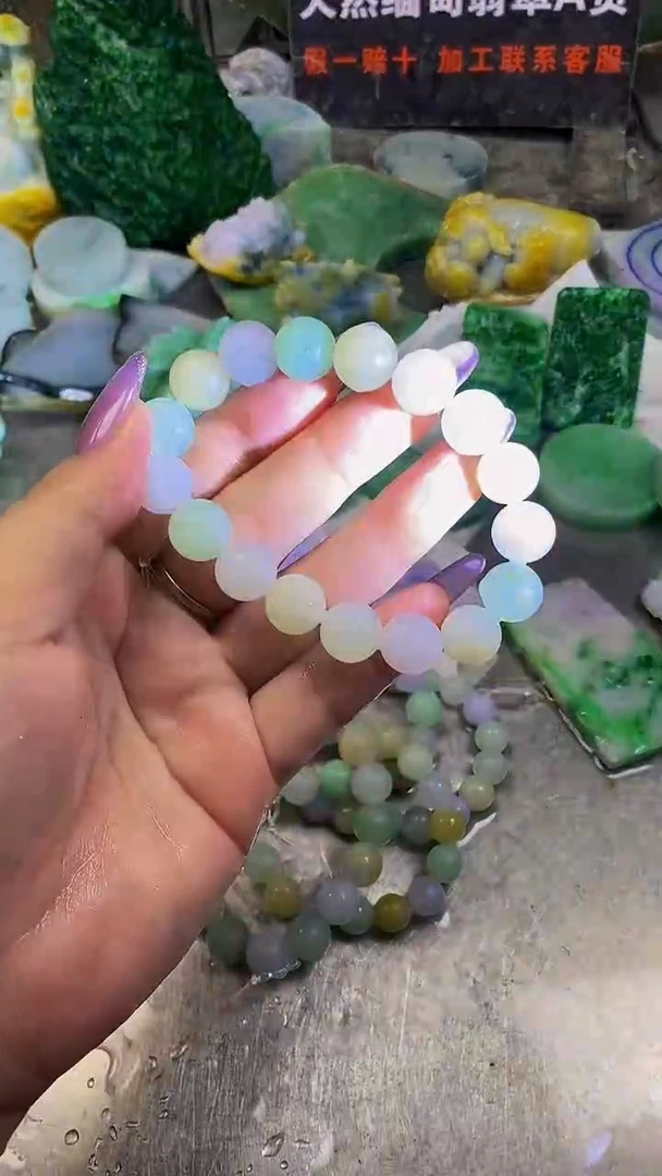 未镶嵌挂件翡翠天然缅甸翡翠A货759