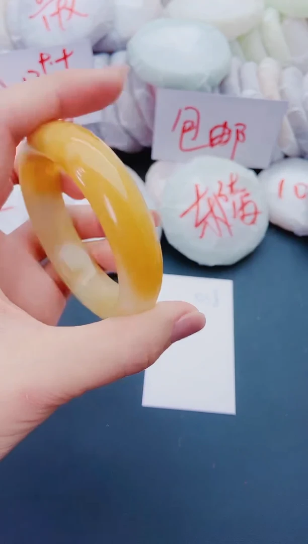 未镶嵌手镯石英质玉N38-56-57