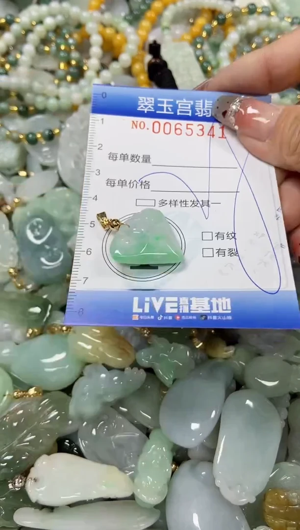 【闪购商品】翡翠颈饰未镶嵌闪购0065341