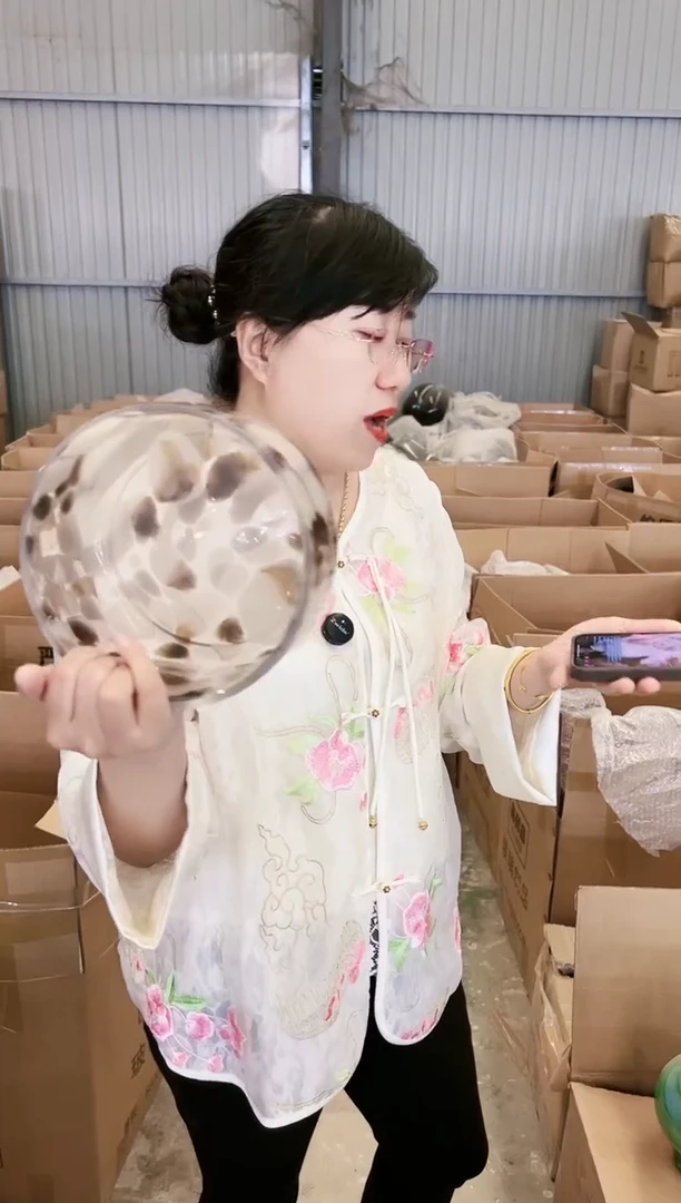 琉璃孤品外贸花瓶4